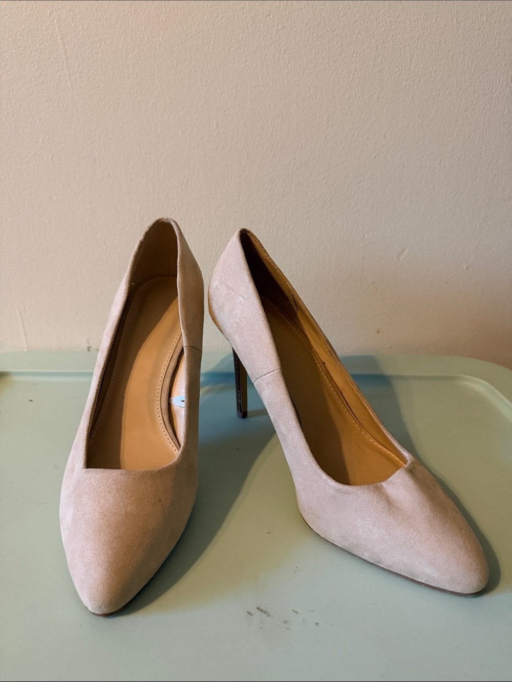 Forever 21 Blush Pointed-Toe Stiletto Pumps